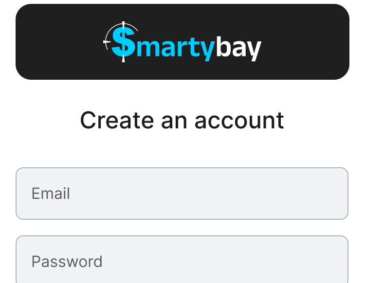 Screenshot App Create Account